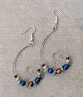 blue brown spirals