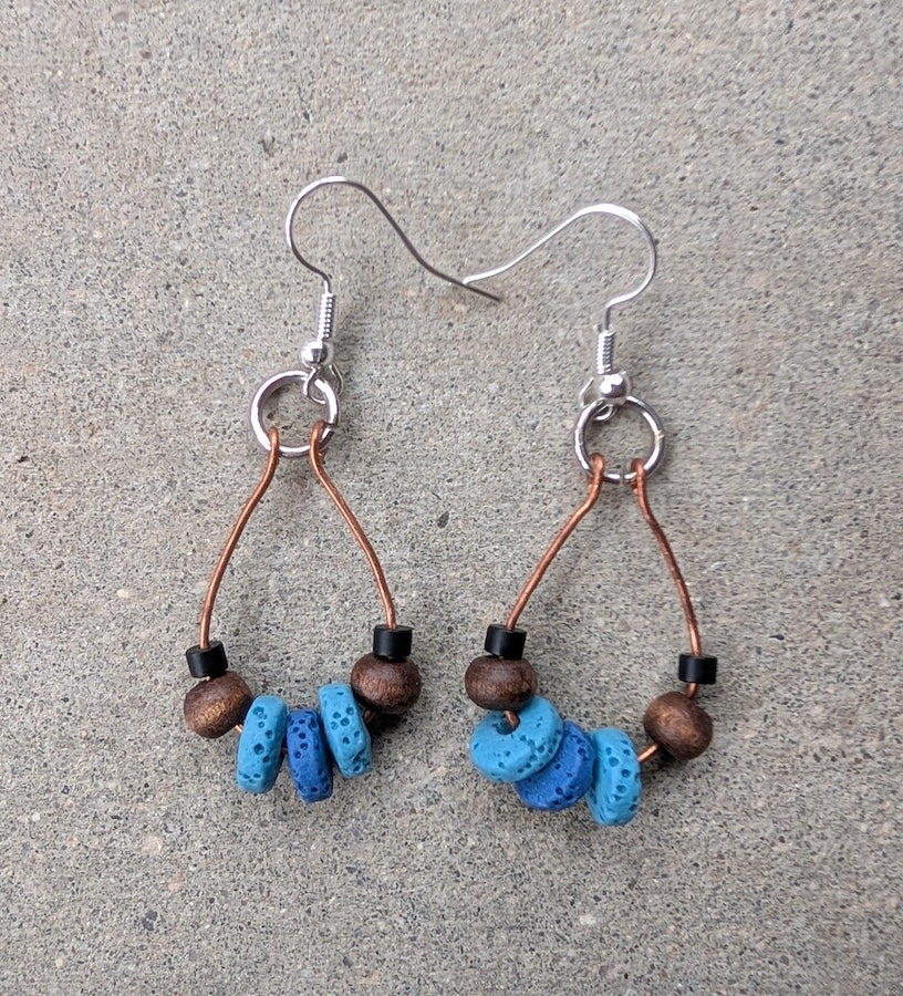 copper blue bells