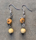 creamy yellow dangles