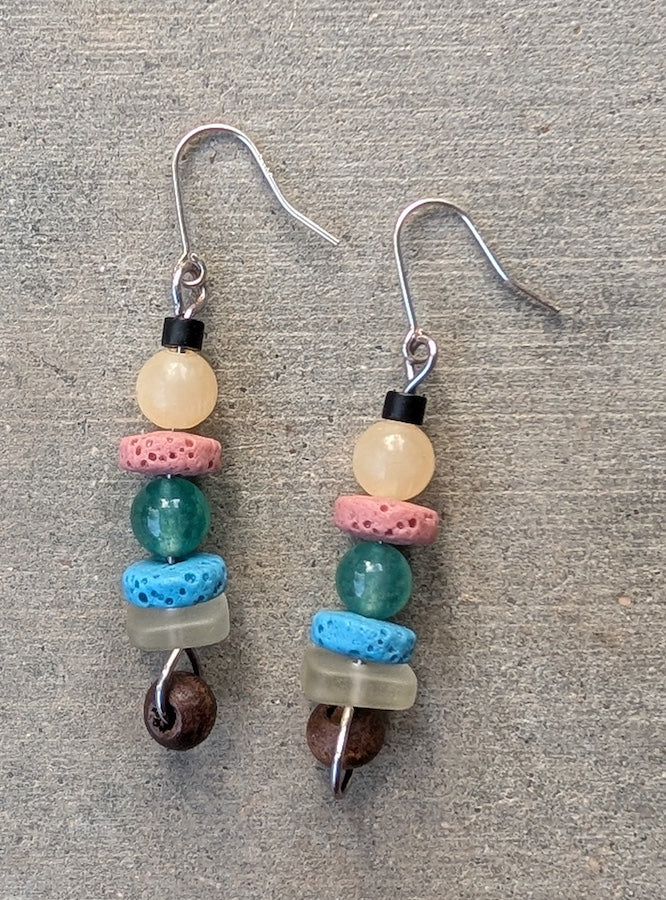 light pastel danglers